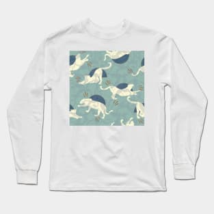 Vintage Panthers - Surreal Jungle / Mint Long Sleeve T-Shirt